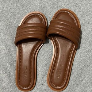 J. Crew Leather Sandals. Size 9.
